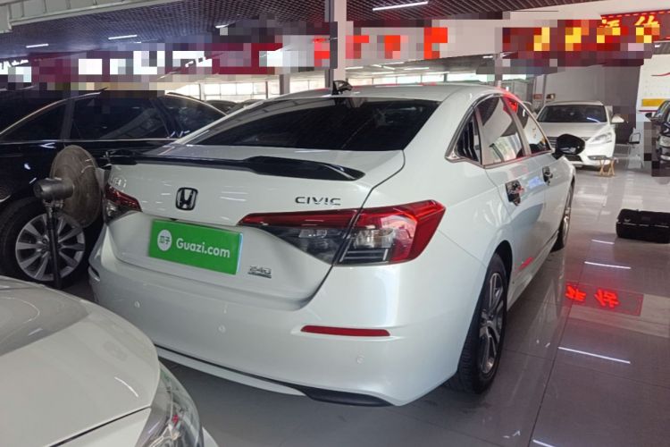 Used Honda Civic 2022 240TURBO CVT Dynamic Edition Rear Right 45 Deg