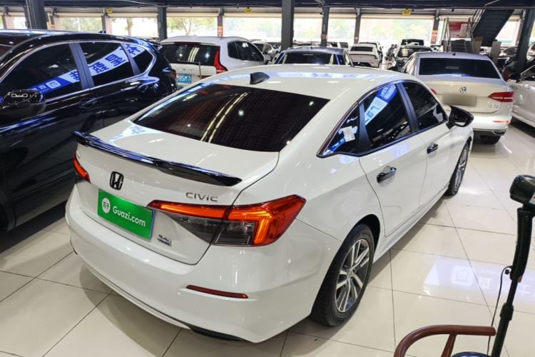 Used Honda Civic 2022 240TURBO CVT Dynamic Edition Rear Right 45 Deg