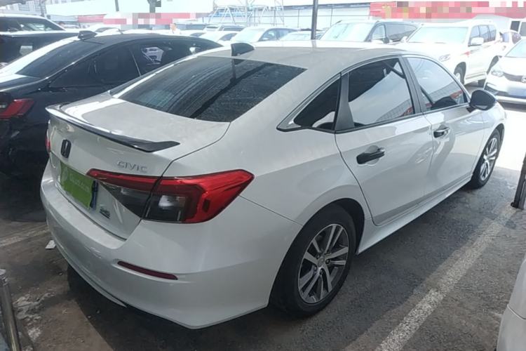 Used Honda Civic 2022 240TURBO CVT Dynamic Edition Rear Right 45 Deg