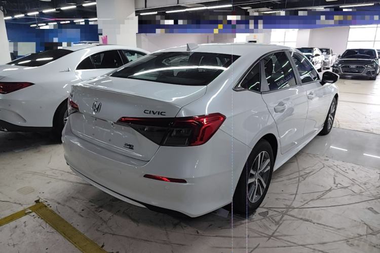 Used Honda Civic 2022 240TURBO CVT Dynamic Edition Rear Right 45 Deg