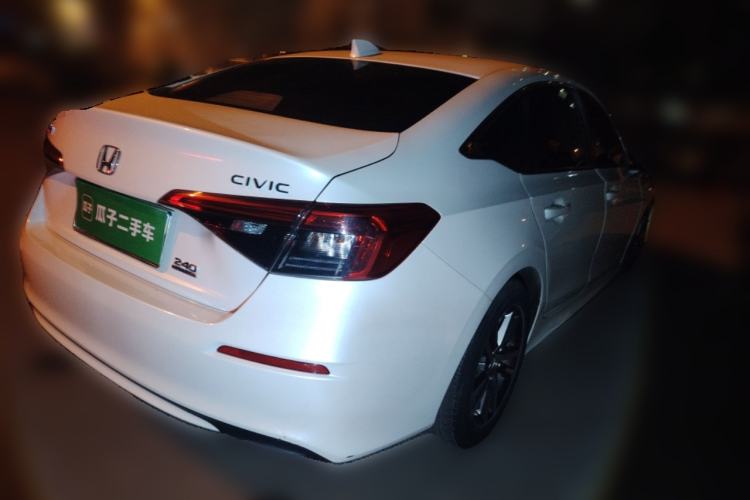 Used Honda Civic 2022 240TURBO CVT Jingcheng Edition Rear Right 45 Deg