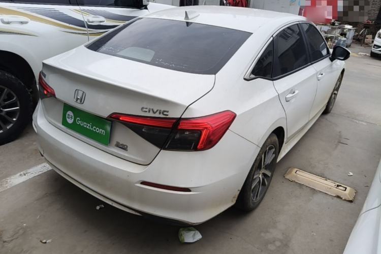 Used Honda Civic 2022 240TURBO CVT Dynamic Edition Rear Right 45 Deg