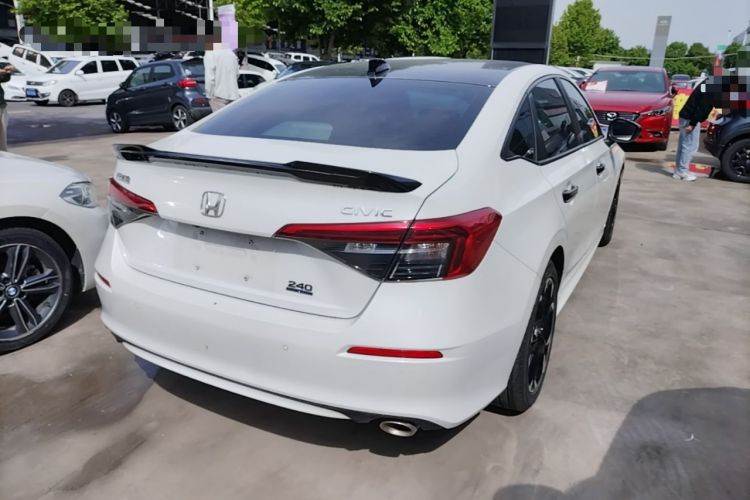 Used Honda Civic 2022 240TURBO CVT Dynamic Edition Rear Right 45 Deg