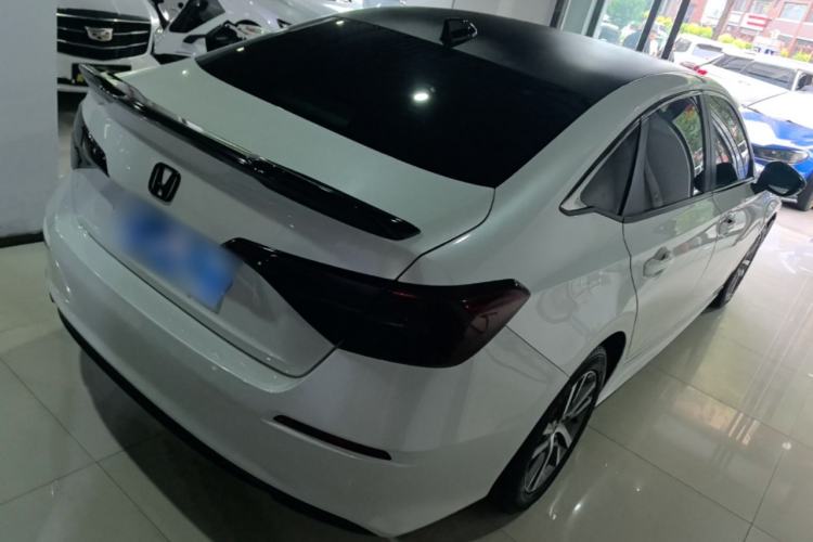 Used Honda Civic 2022 240TURBO CVT Dynamic Edition Rear Right 45 Deg