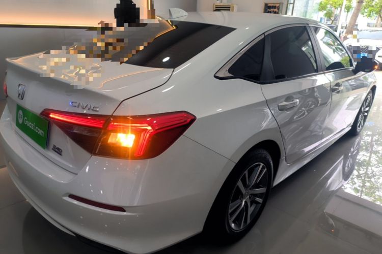 Used Honda Civic 2022 240TURBO CVT Dynamic Edition Rear Right 45 Deg