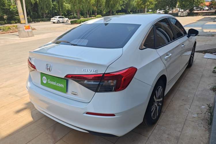 Used Honda Civic 2022 180TURBO CVT Shangqing Edition Rear Right 45 Deg