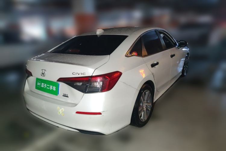 Used Honda Civic 2022 180TURBO CVT Shangqing Edition Rear Right 45 Deg