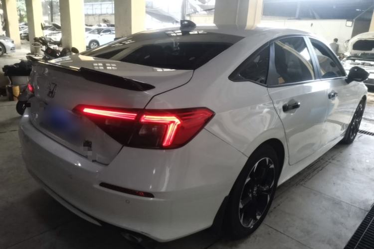 Used Honda Civic 2022 240TURBO CVT Dynamic Edition Rear Right 45 Deg