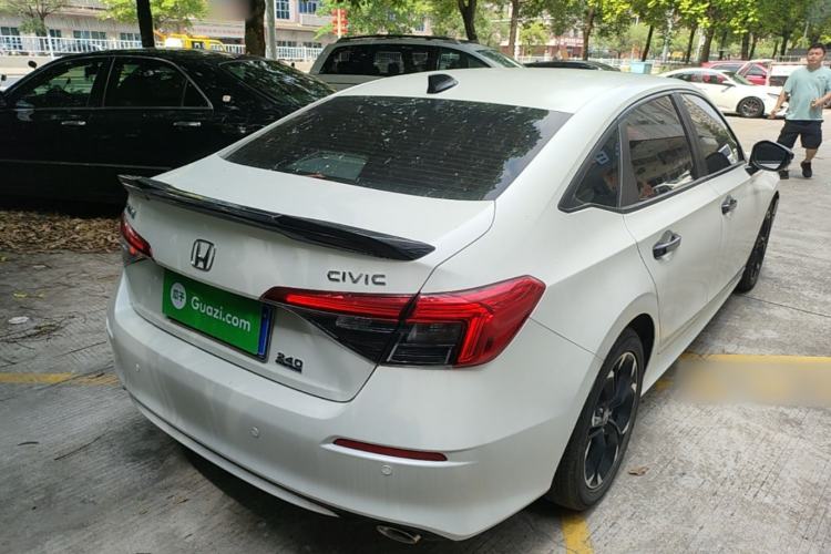Used Honda Civic 2022 240TURBO CVT Dynamic Edition Rear Right 45 Deg
