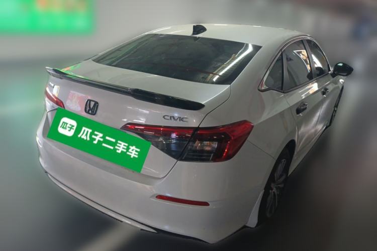 Used Honda Civic 2022 240TURBO CVT Dynamic Edition Rear Right 45 Deg