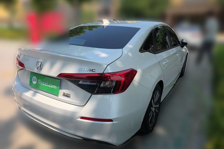 Used Honda Civic 2022 240TURBO CVT Dynamic Edition Rear Right 45 Deg