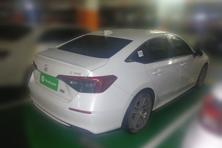 Used Honda Civic 2022 240TURBO CVT Dynamic Edition Rear Right 45 Deg