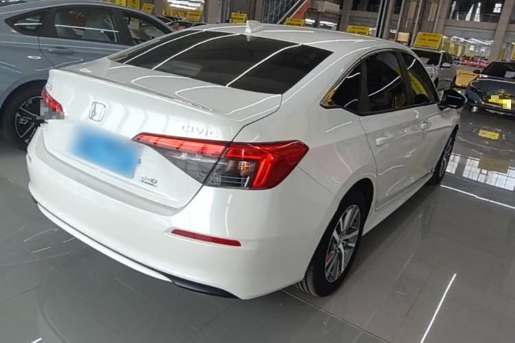 Used Honda Civic 2022 240TURBO CVT Dynamic Edition Rear Right 45 Deg