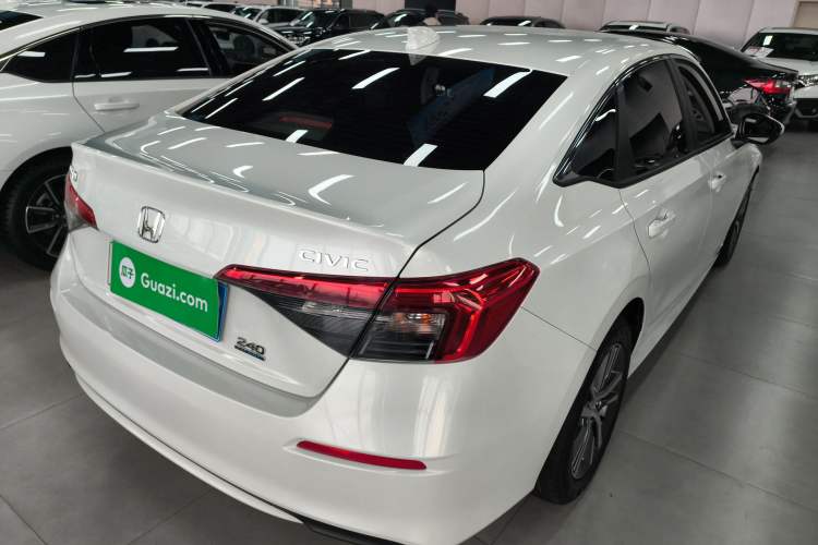 Used Honda Civic 2022 240TURBO CVT Dynamic Edition Rear Right 45 Deg