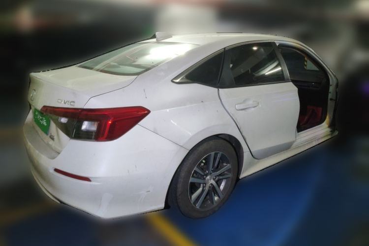 Used Honda Civic 2022 240TURBO CVT Dynamic Edition Rear Right 45 Deg
