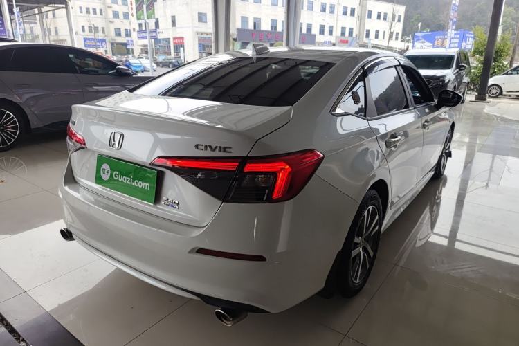 Used Honda Civic 2022 240TURBO CVT Dynamic Edition Rear Right 45 Deg