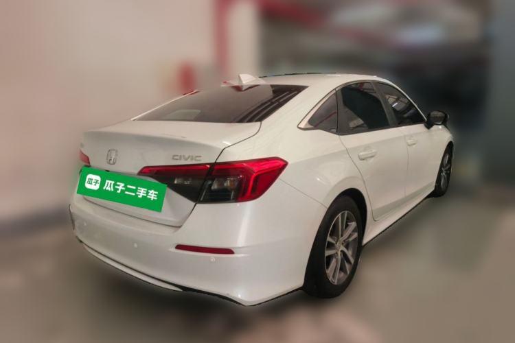 Used Honda Civic 2022 240TURBO CVT Dynamic Edition Rear Right 45 Deg