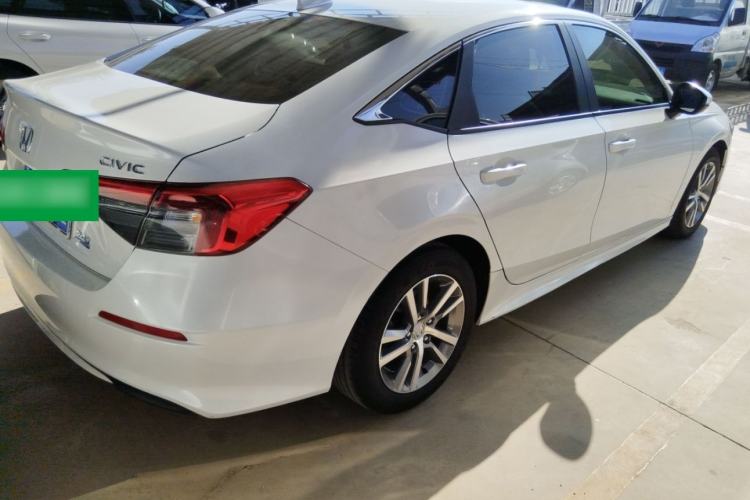 Used Honda Civic 2022 240TURBO CVT Dynamic Edition Rear Right 45 Deg