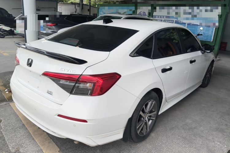 Used Honda Civic 2022 240TURBO CVT Dynamic Edition Rear Right 45 Deg