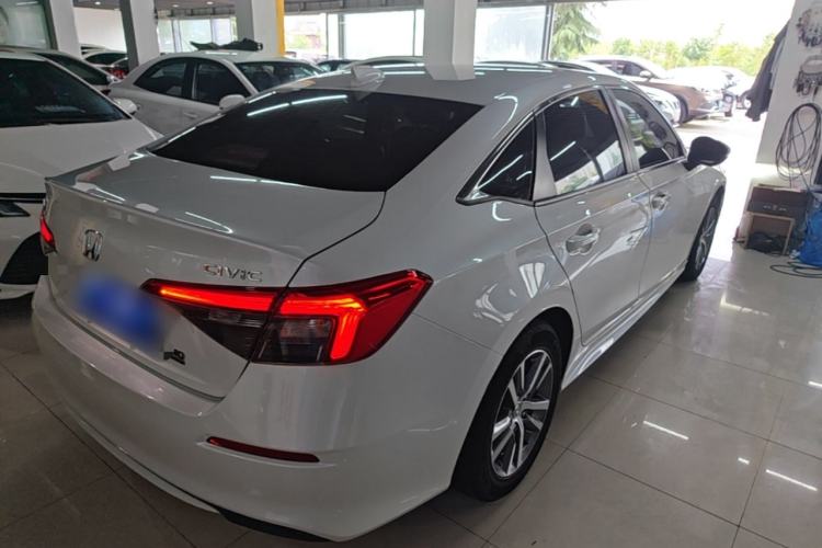 Used Honda Civic 2022 240TURBO CVT Dynamic Edition Rear Right 45 Deg