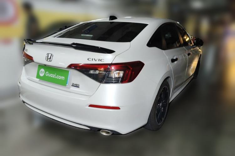 Used Honda Civic 2022 240TURBO CVT Dynamic Edition Rear Right 45 Deg