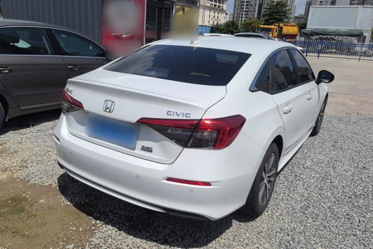 Used Honda Civic 2022 240TURBO CVT Dynamic Edition Rear Right 45 Deg