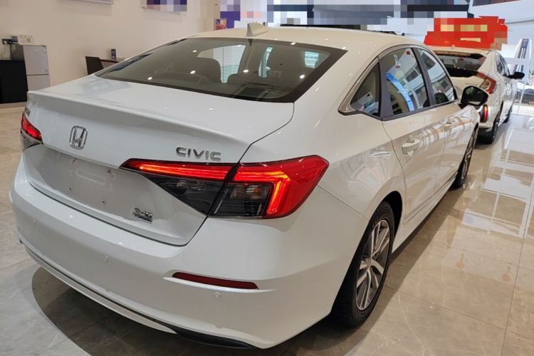 Used Honda Civic 2022 240TURBO CVT Dynamic Edition Rear Right 45 Deg