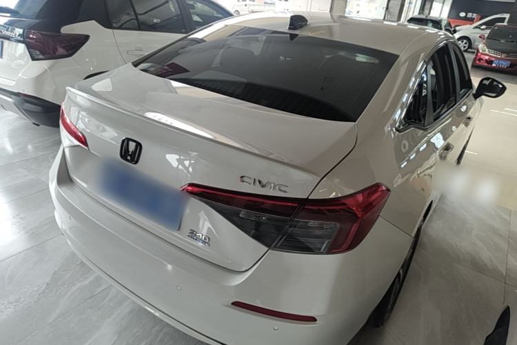 Used Honda Civic 2022 240TURBO CVT Dynamic Edition Rear Right 45 Deg