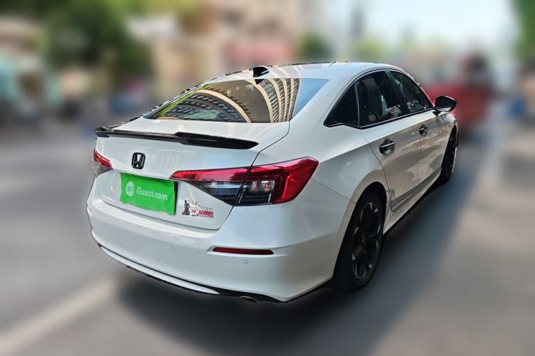 Used Honda Civic 2022 240TURBO CVT Dynamic Edition Rear Right 45 Deg