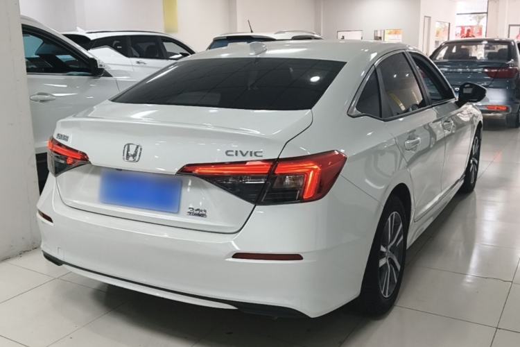 Used Honda Civic 2022 240TURBO CVT Dynamic Edition Rear Right 45 Deg