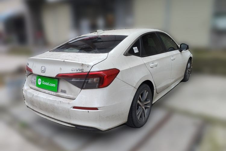 Used Honda Civic 2022 240TURBO CVT Dynamic Edition Rear Right 45 Deg