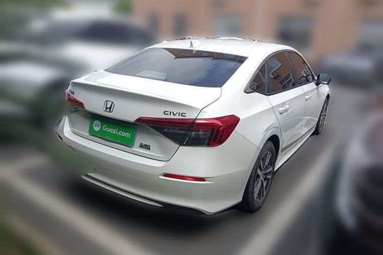 Used Honda Civic 2022 240TURBO CVT Dynamic Edition Rear Right 45 Deg