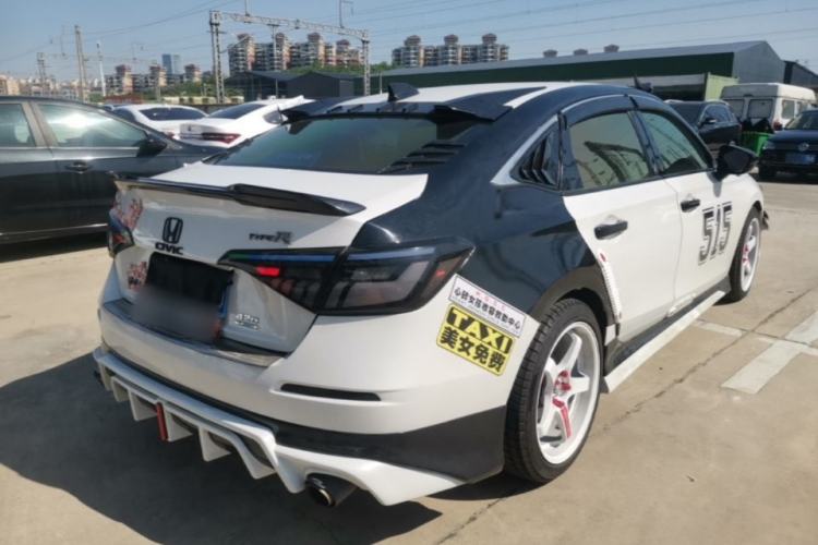 Used Honda Civic 2022 240TURBO CVT Dynamic Edition Rear Right 45 Deg