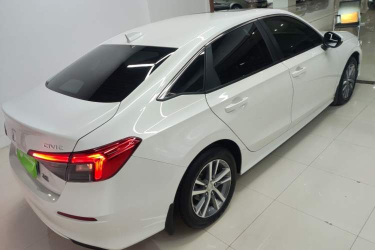 Used Honda Civic 2022 240TURBO CVT Dynamic Edition Rear Right 45 Deg