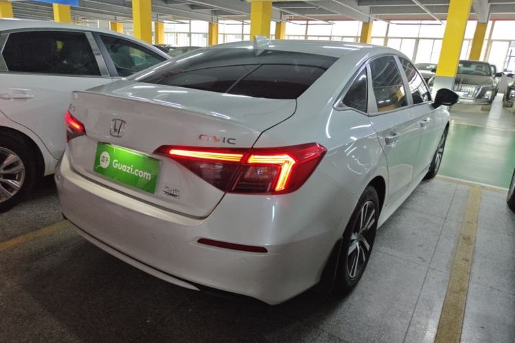 Used Honda Civic 2022 240TURBO CVT Dynamic Edition Rear Right 45 Deg