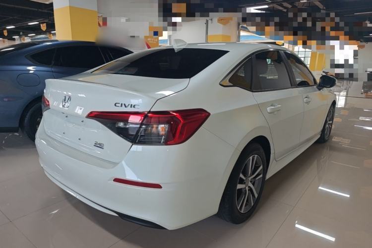 Used Honda Civic 2022 240TURBO CVT Dynamic Edition Rear Right 45 Deg