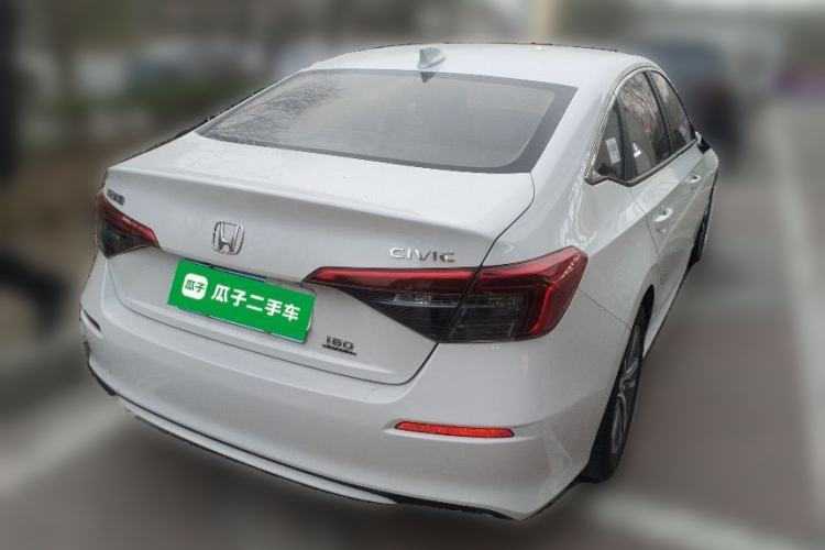 Used Honda Civic 2022 180TURBO CVT Shangqing Edition Rear Right 45 Deg