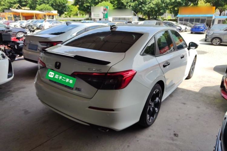 Used Honda Civic 2022 240TURBO CVT Dynamic Edition Rear Right 45 Deg