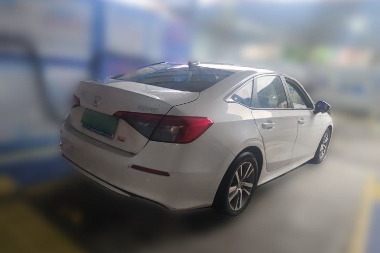 Used Honda Civic 2022 240TURBO CVT Dynamic Edition Rear Right 45 Deg
