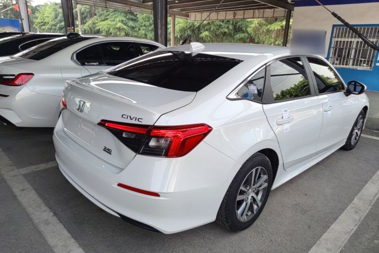 Used Honda Civic 2022 240TURBO CVT Dynamic Edition Rear Right 45 Deg