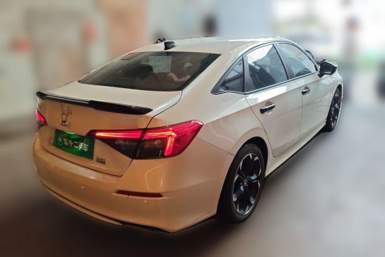 Used Honda Civic 2022 240TURBO CVT Dynamic Edition Rear Right 45 Deg