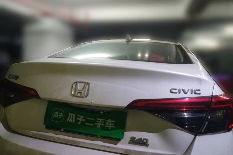 Used Honda Civic 2022 240TURBO CVT Dynamic Edition Rear