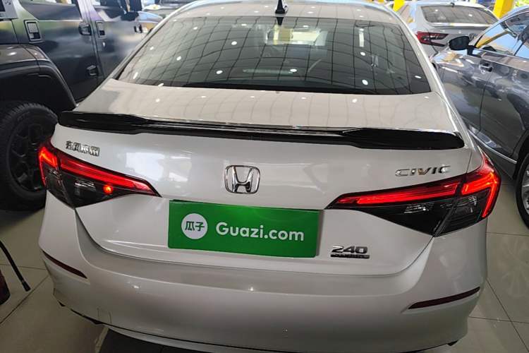 Used Honda Civic 2022 240TURBO CVT Dynamic Edition Rear