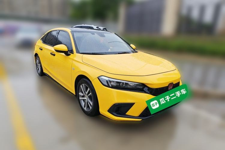Used Honda Civic 2022 180TURBO CVT Shangqing Edition Front Right 45 Deg