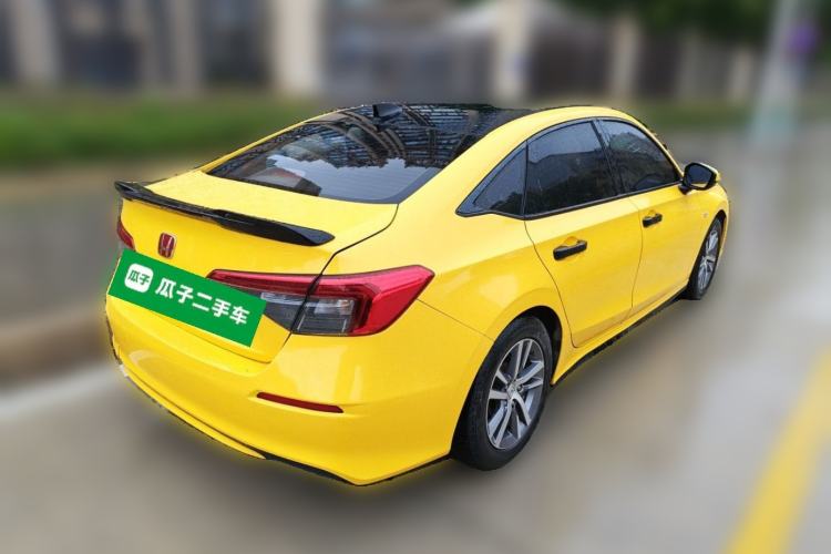 Used Honda Civic 2022 180TURBO CVT Shangqing Edition Rear Right 45 Deg
