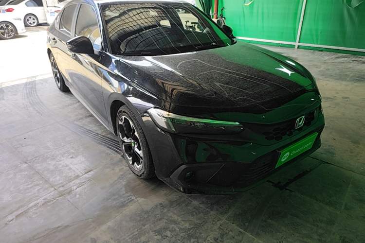 Used Honda Civic 2023 HATCHBACK 240TURBO CVT Extreme Edition Front Right 45 Deg