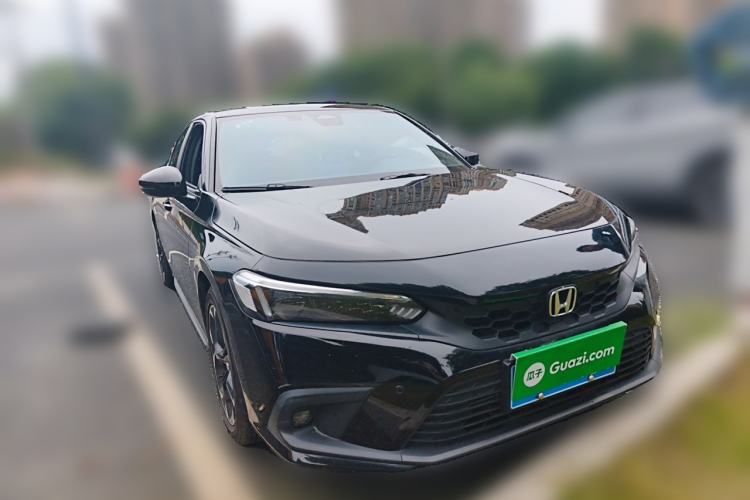 Used Honda Civic 2023 HATCHBACK 240TURBO CVT Extreme Edition Front Right 45 Deg