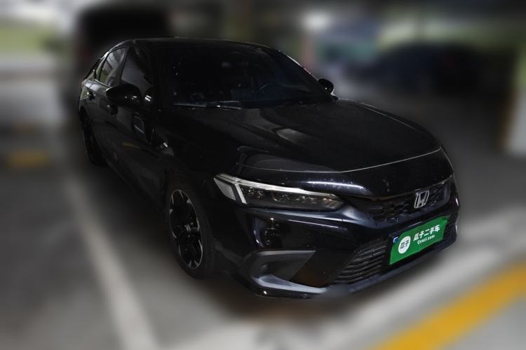 Used Honda Civic 2023 HATCHBACK 240TURBO CVT Extreme Edition Front Right 45 Deg
