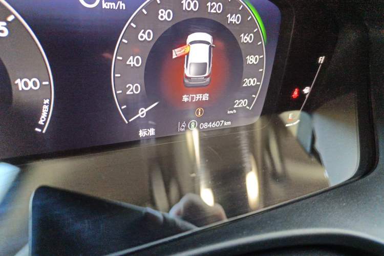 Used Honda Civic 2023 HATCHBACK 2.0L eHEV Extreme Edition Odometer Close Up