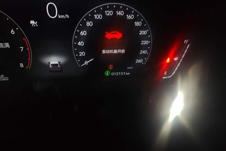 Used Honda Civic 2023 HATCHBACK 240TURBO Manual Extreme Edition Odometer Close Up